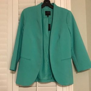 The Limited mint green open blazer office S